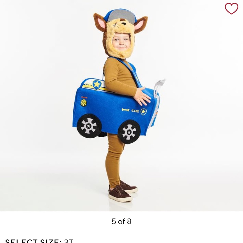 Chase paw patrol Halloween costume